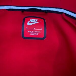 Nike Red Tech Fleece